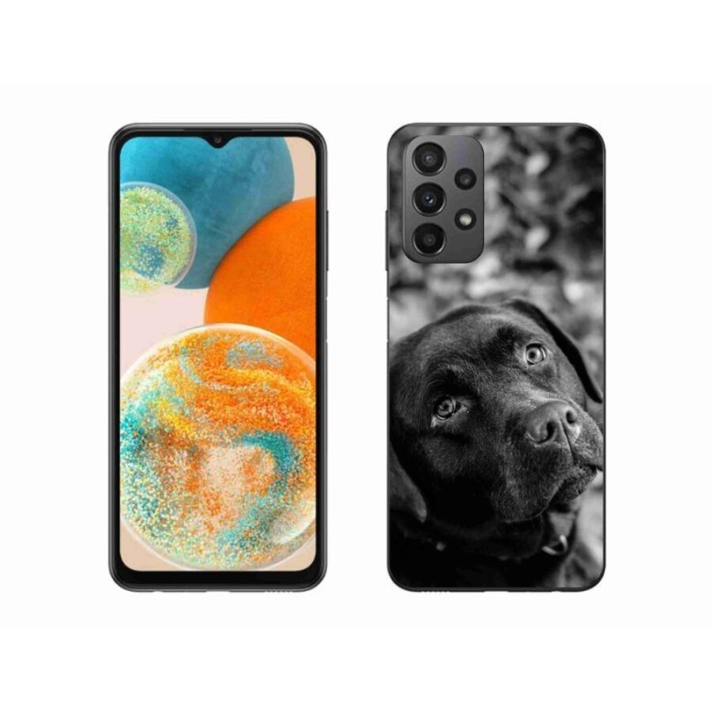 Gelový obal mmCase na mobil Samsung Galaxy A23 4G/5G - labrador