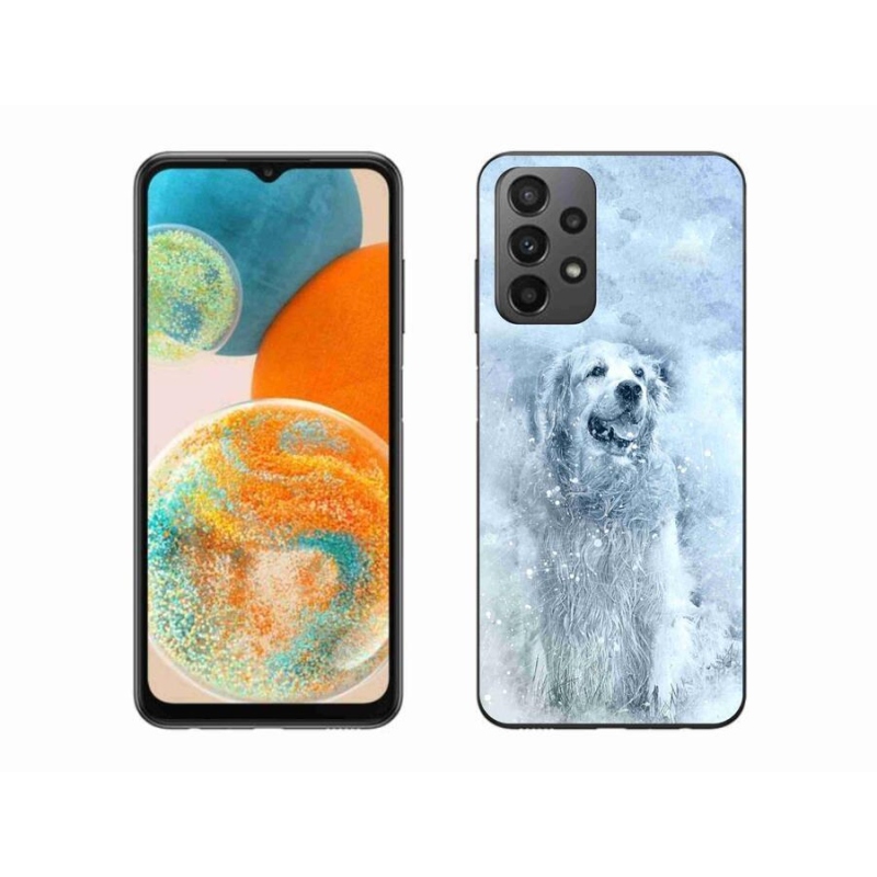 Gelový obal mmCase na mobil Samsung Galaxy A23 4G/5G - retrívr