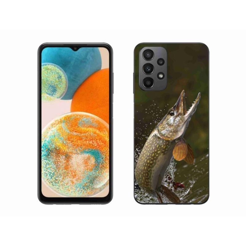 Gelový obal mmCase na mobil Samsung Galaxy A23 4G/5G - štika
