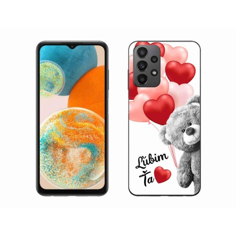 Gelový obal mmCase na mobil Samsung Galaxy A23 4G/5G - ľúbim ťa sk