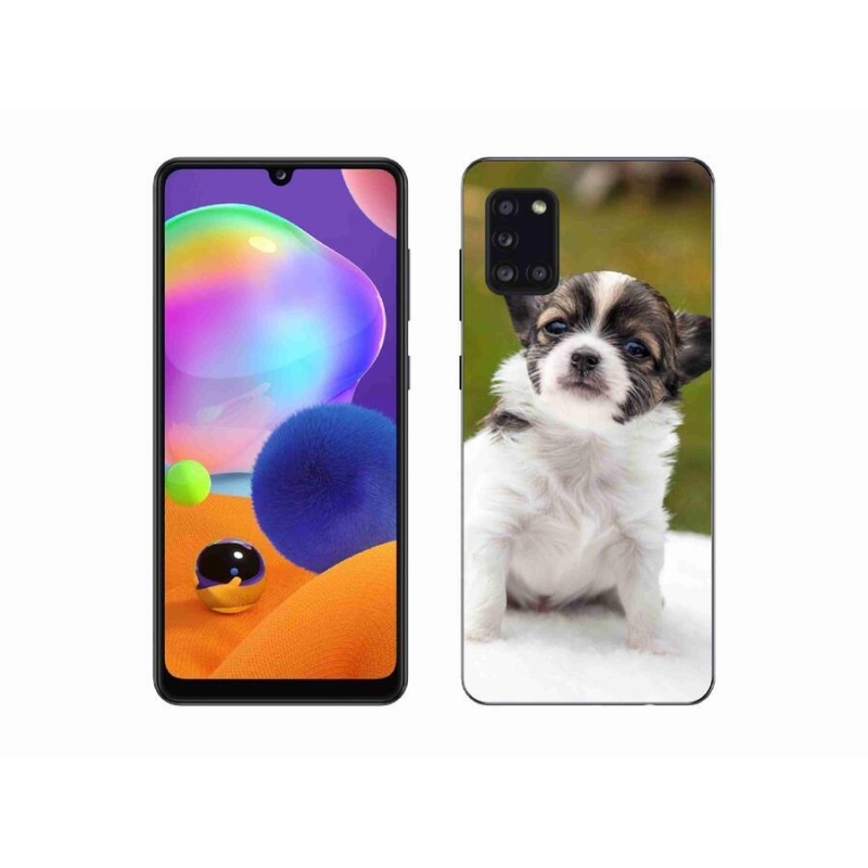 Gelový obal mmCase na mobil Samsung Galaxy A31 - čivava 4