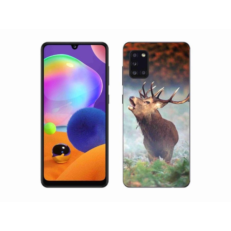Gelový obal mmCase na mobil Samsung Galaxy A31 - jelen 2