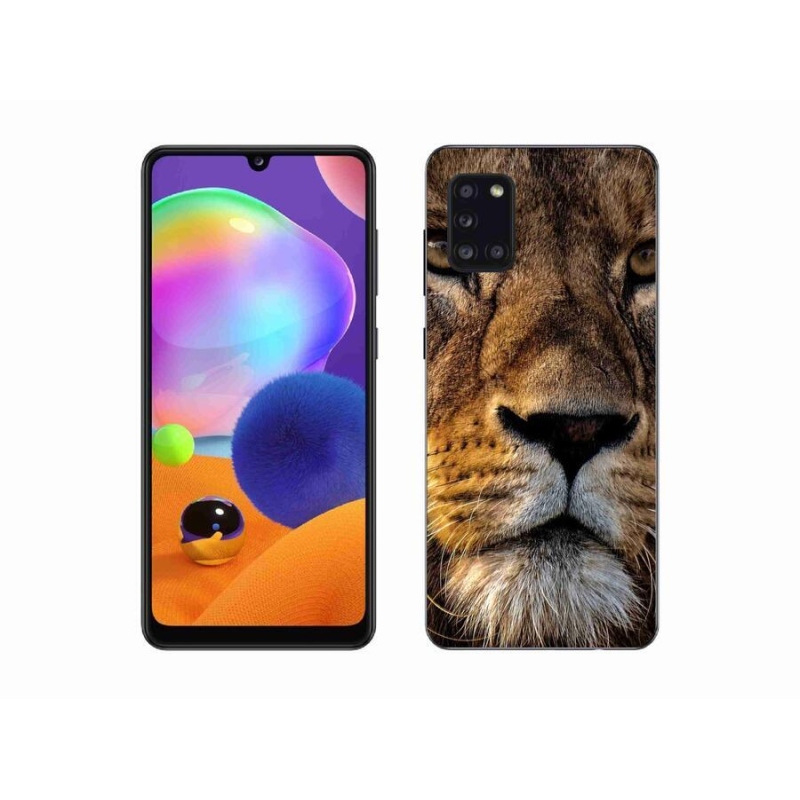 Gelový obal mmCase na mobil Samsung Galaxy A31 - lev