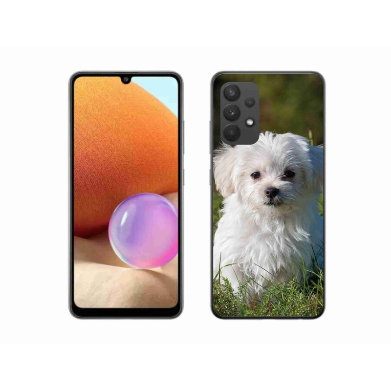 Gelový obal mmCase na mobil Samsung Galaxy A32 4G - bišonek
