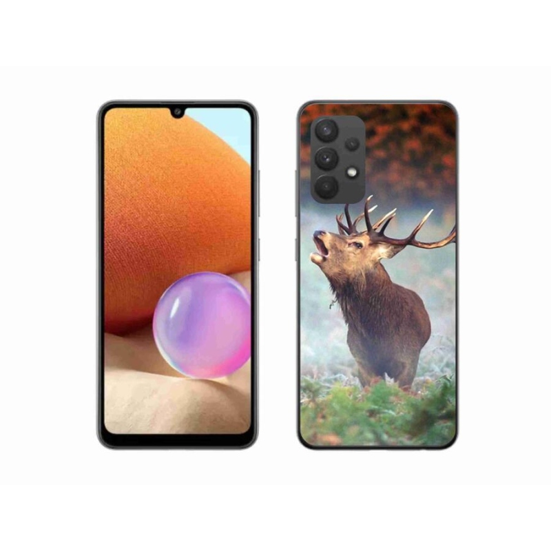 Gelový obal mmCase na mobil Samsung Galaxy A32 4G - jelen 2