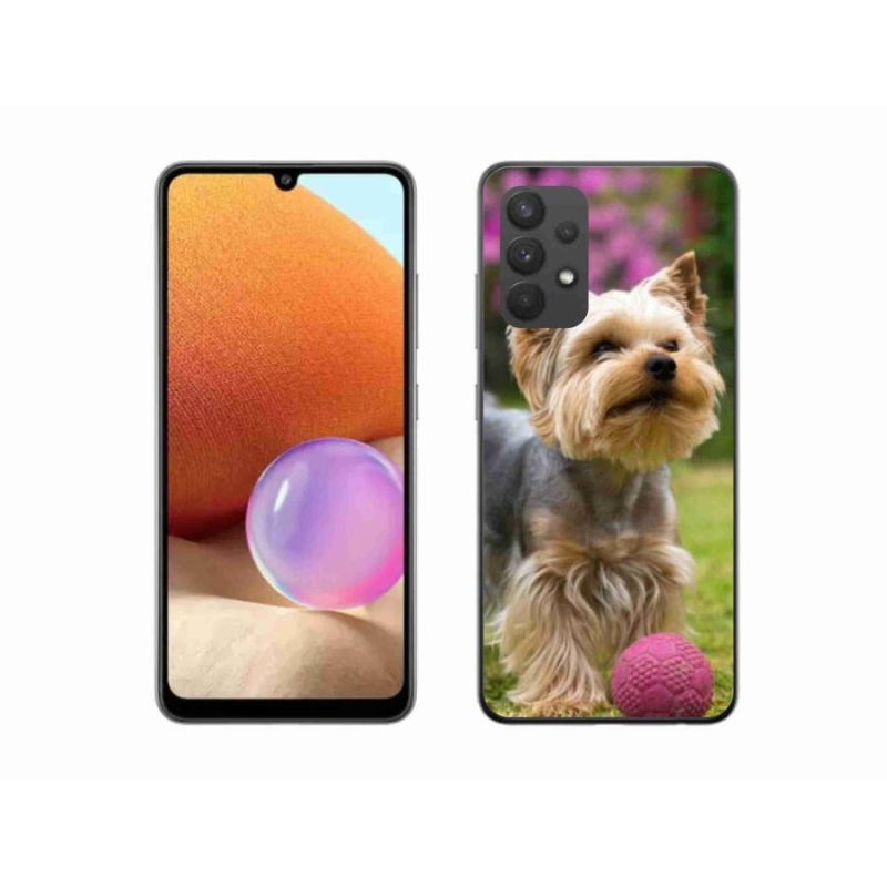 Gelový obal mmCase na mobil Samsung Galaxy A32 4G - jorkšír 4