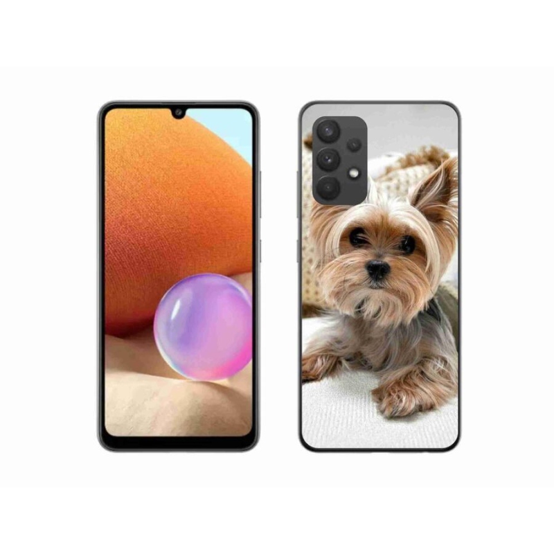 Gelový obal mmCase na mobil Samsung Galaxy A32 4G - jorkšír 5