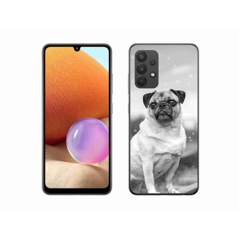 Gelový obal mmCase na mobil Samsung Galaxy A32 4G - mops