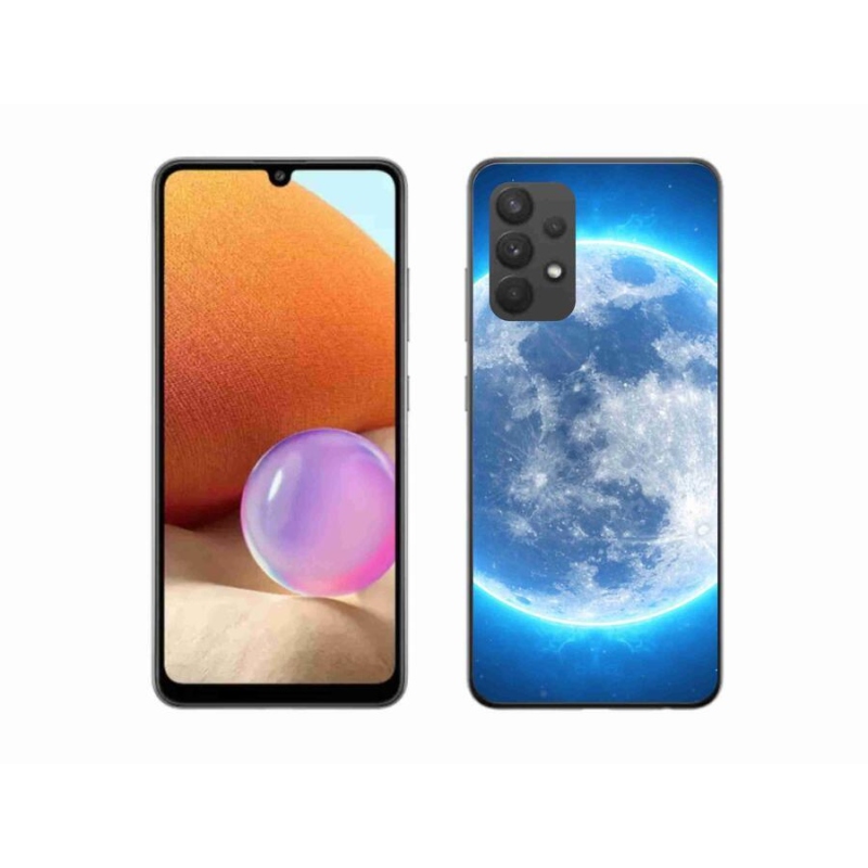 Gelový obal mmCase na mobil Samsung Galaxy A32 4G - zeměkoule
