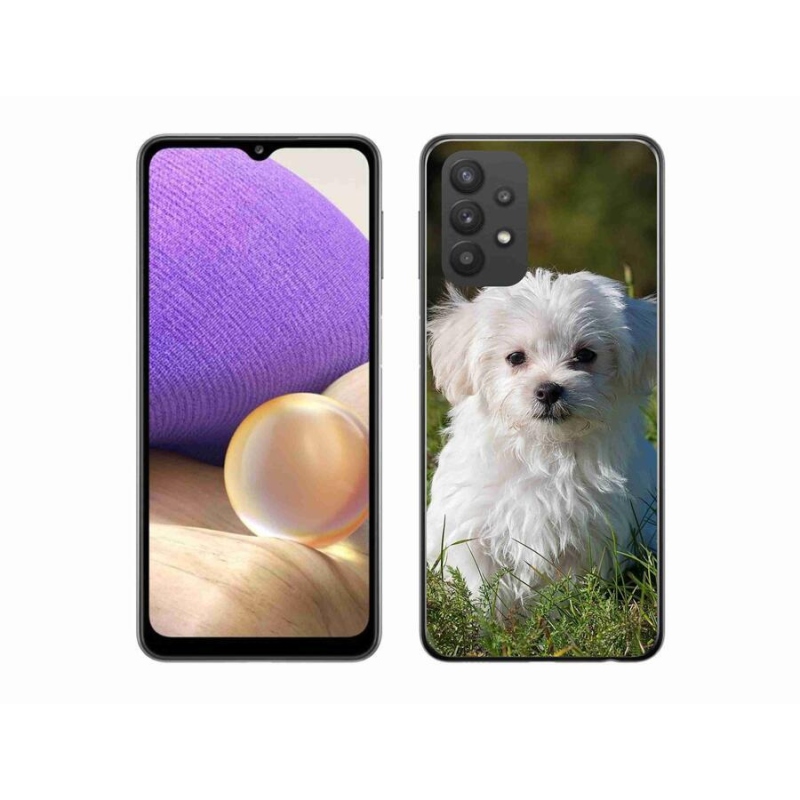 Gelový obal mmCase na mobil Samsung Galaxy A32 5G - bišonek