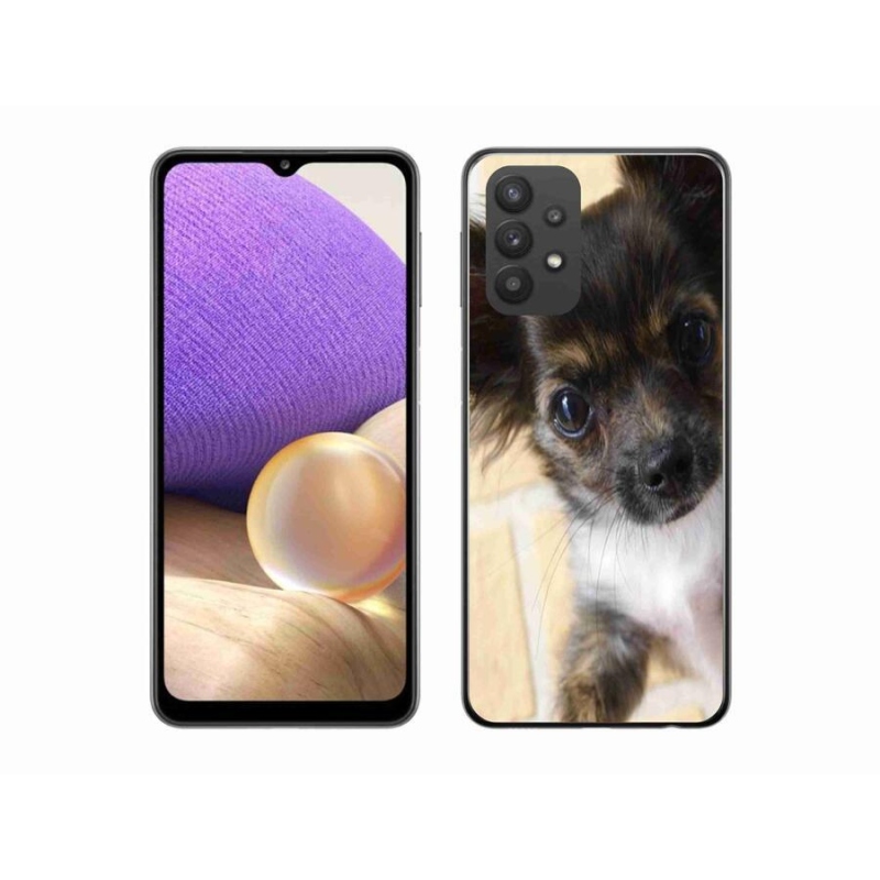 Gelový obal mmCase na mobil Samsung Galaxy A32 5G - čivava 2