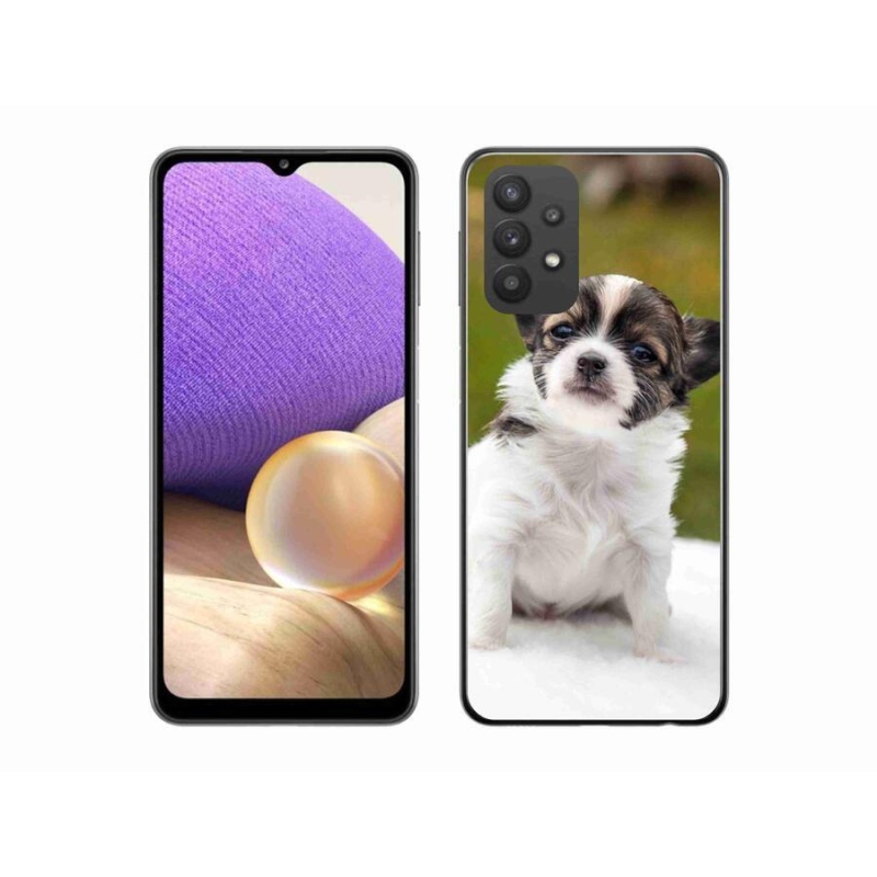 Gelový obal mmCase na mobil Samsung Galaxy A32 5G - čivava 4