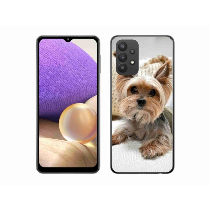 Gelový obal mmCase na mobil Samsung Galaxy A32 5G - jorkšír 5