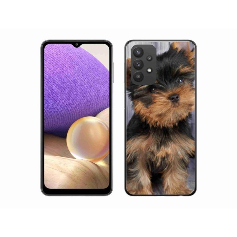 Gelový obal mmCase na mobil Samsung Galaxy A32 5G - jorkšír 9