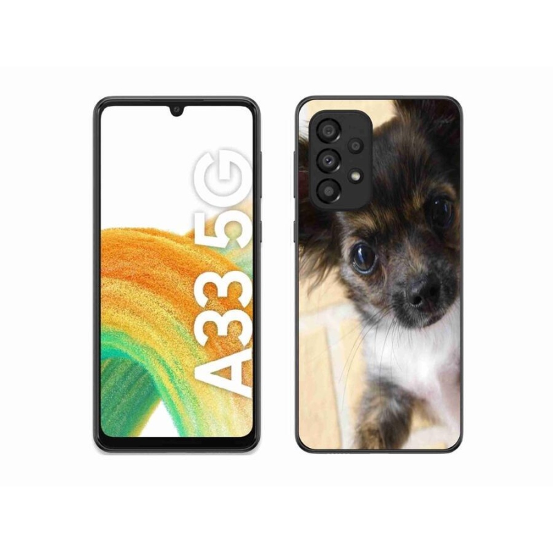 Gelový obal mmCase na mobil Samsung Galaxy A33 5G - čivava 2