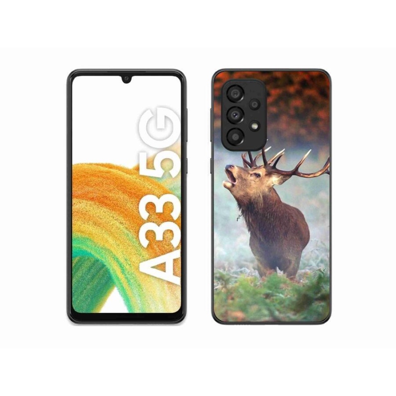 Gelový obal mmCase na mobil Samsung Galaxy A33 5G - jelen 2