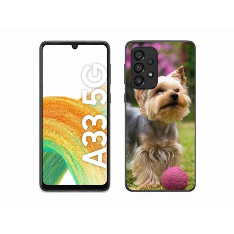 Gelový obal mmCase na mobil Samsung Galaxy A33 5G - jorkšír 4