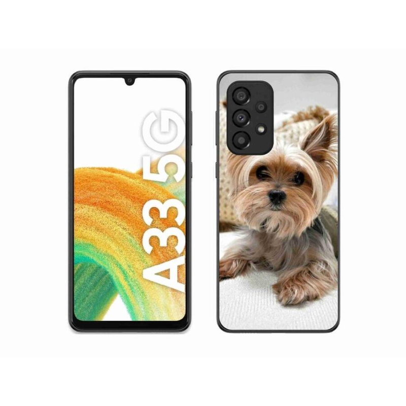 Gelový obal mmCase na mobil Samsung Galaxy A33 5G - jorkšír 5