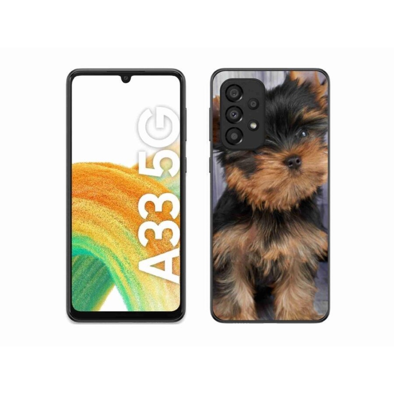 Gelový obal mmCase na mobil Samsung Galaxy A33 5G - jorkšír 9