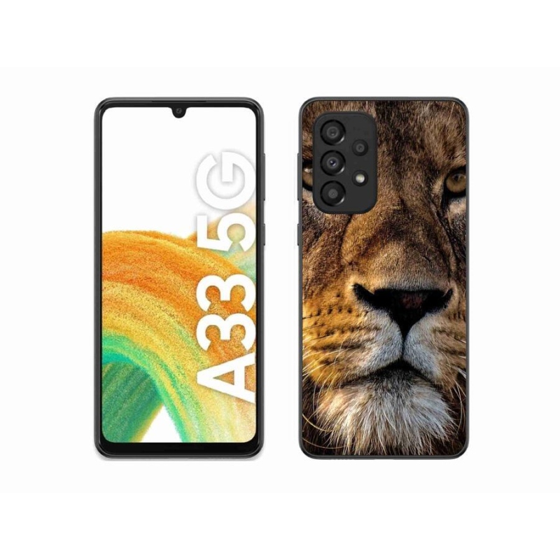 Gelový obal mmCase na mobil Samsung Galaxy A33 5G - lev