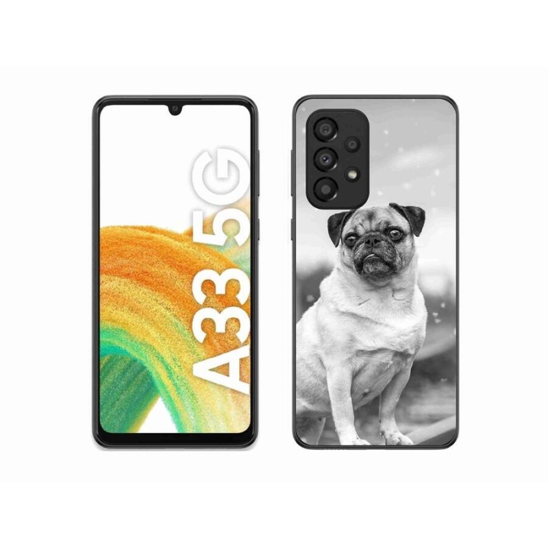 Gelový obal mmCase na mobil Samsung Galaxy A33 5G - mops