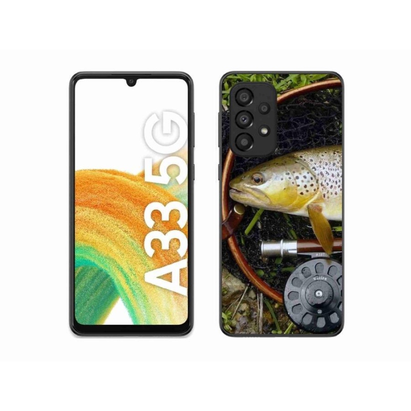 Gelový obal mmCase na mobil Samsung Galaxy A33 5G - pstruh 2