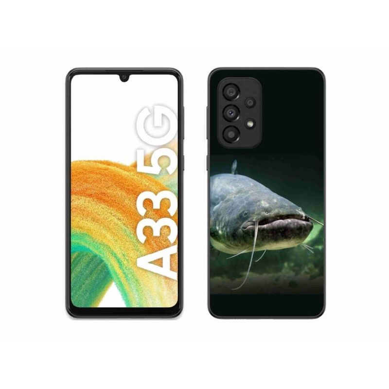 Gelový obal mmCase na mobil Samsung Galaxy A33 5G - sumec