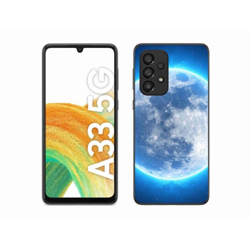 Gelový obal mmCase na mobil Samsung Galaxy A33 5G - zeměkoule