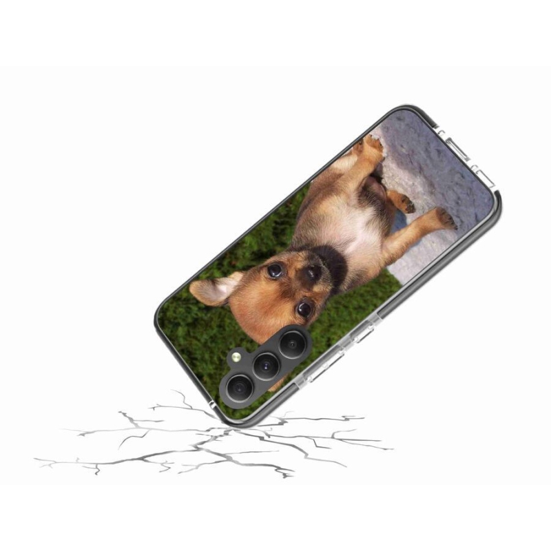 Gelový obal mmCase na mobil Samsung Galaxy A34 5G - čivava 3
