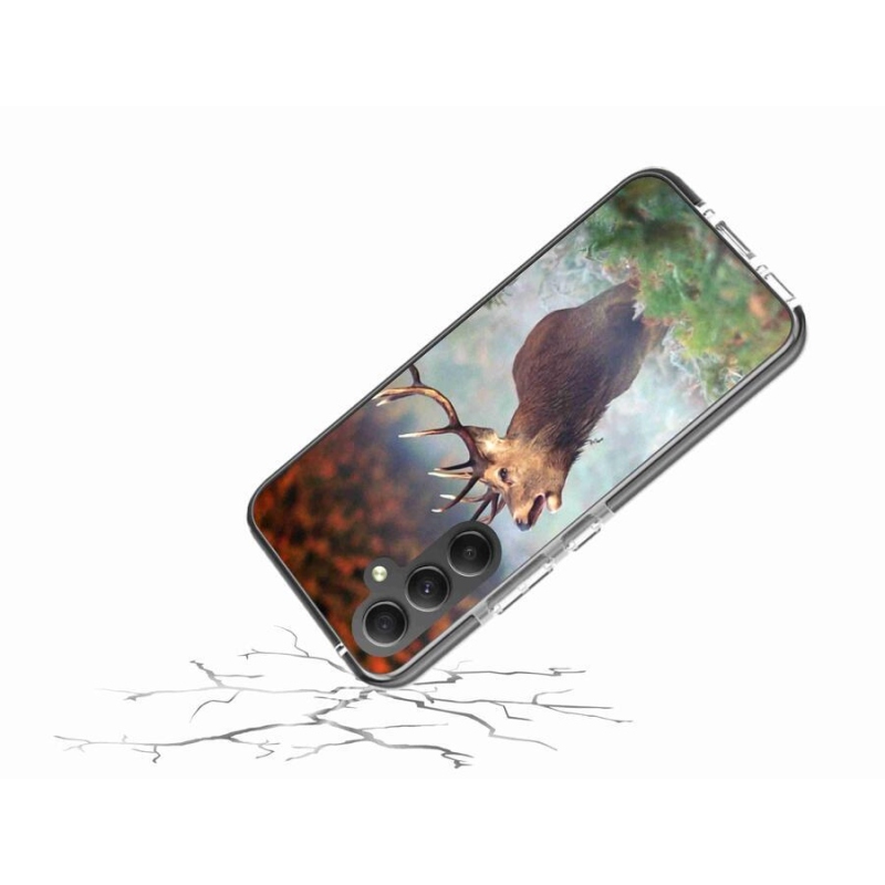 Gelový obal mmCase na mobil Samsung Galaxy A34 5G - jelen 2