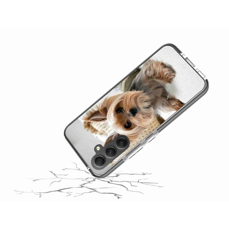 Gelový obal mmCase na mobil Samsung Galaxy A34 5G - jorkšír 5