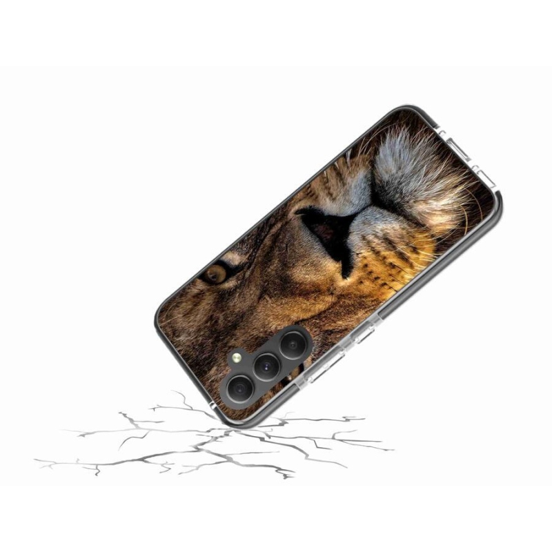 Gelový obal mmCase na mobil Samsung Galaxy A34 5G - lev