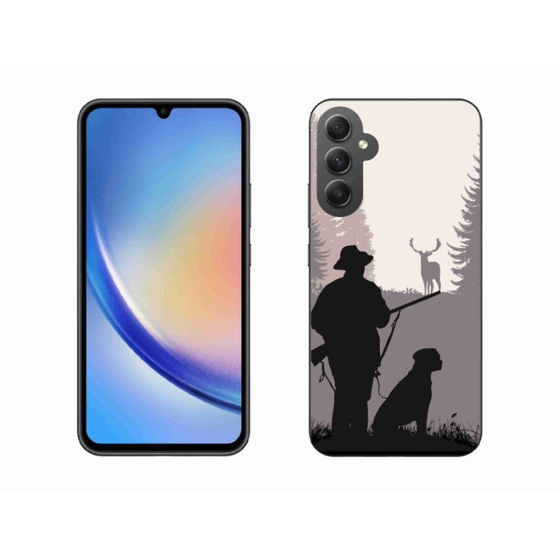 Gelový obal mmCase na mobil Samsung Galaxy A34 5G - lov 2