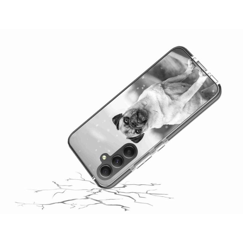 Gelový obal mmCase na mobil Samsung Galaxy A34 5G - mops