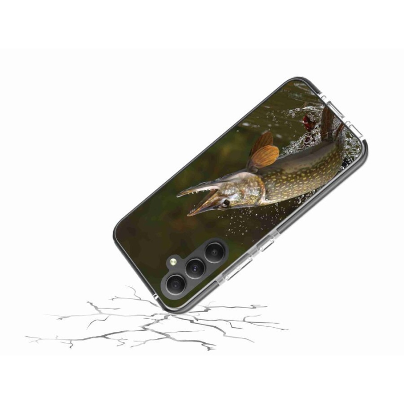 Gelový obal mmCase na mobil Samsung Galaxy A34 5G - štika