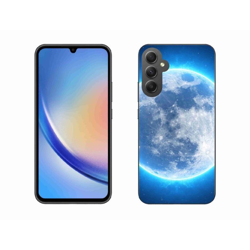 Gelový obal mmCase na mobil Samsung Galaxy A34 5G - zeměkoule