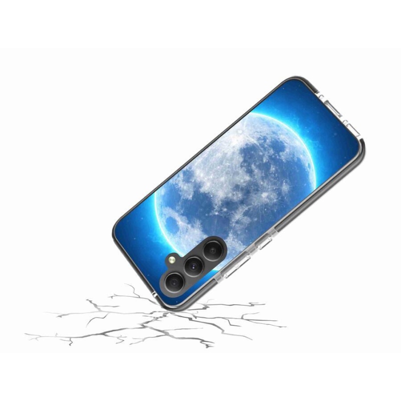 Gelový obal mmCase na mobil Samsung Galaxy A34 5G - zeměkoule