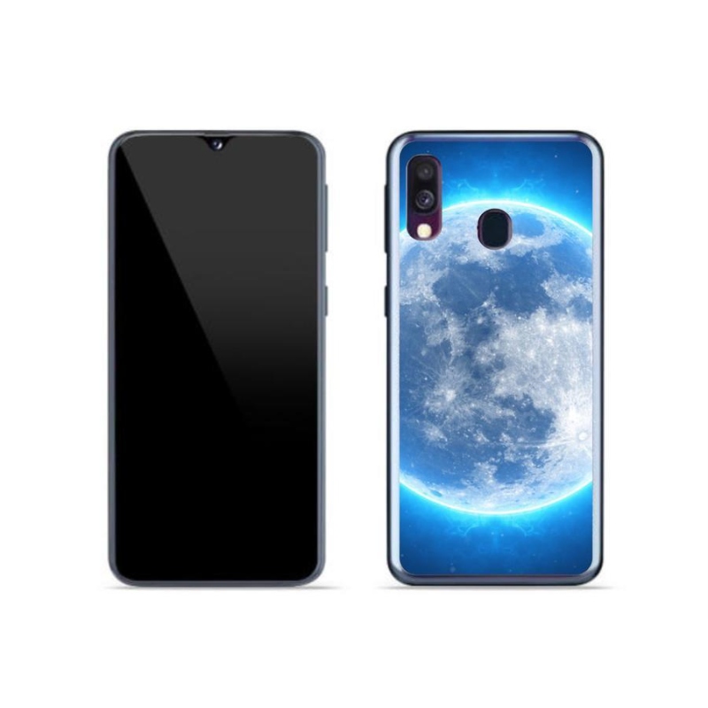 Gelový obal mmCase na mobil Samsung Galaxy A40 - zeměkoule