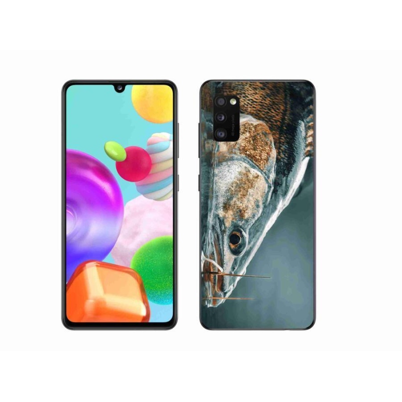 Gelový obal mmCase na mobil Samsung Galaxy A41 - candát