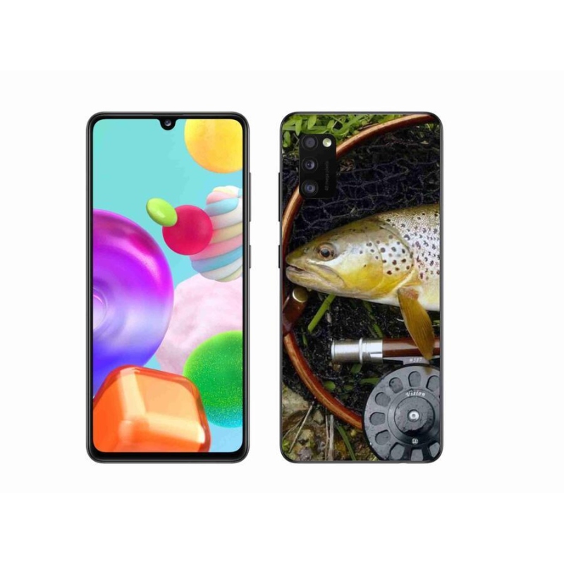 Gelový obal mmCase na mobil Samsung Galaxy A41 - pstruh 2
