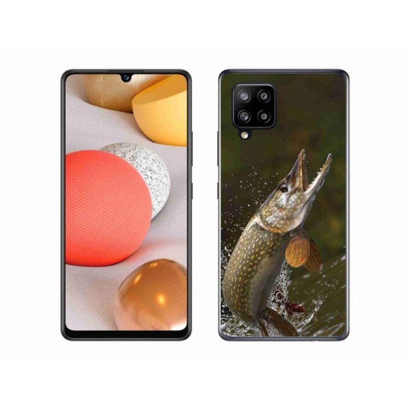 Gelový obal mmCase na mobil Samsung Galaxy A42 5G - štika