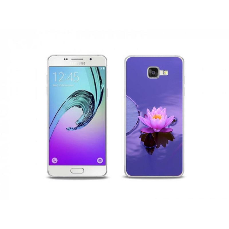 Gelový obal mmCase na mobil Samsung Galaxy A5 (2016) - květ na hladině