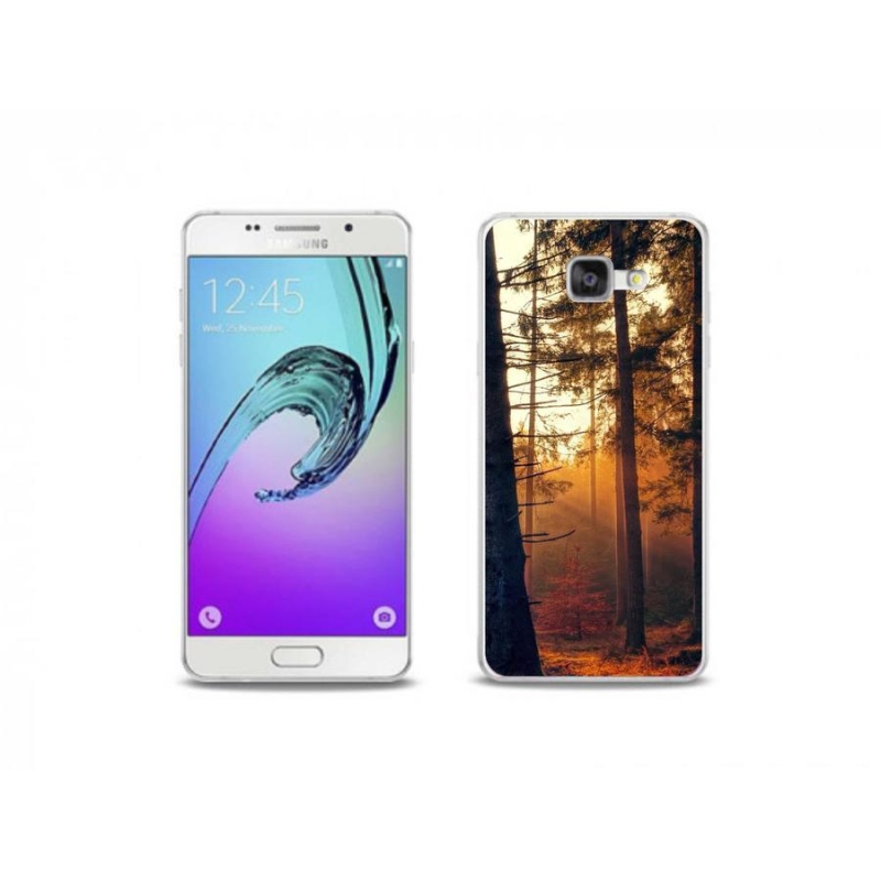 Gelový obal mmCase na mobil Samsung Galaxy A5 (2016) - les