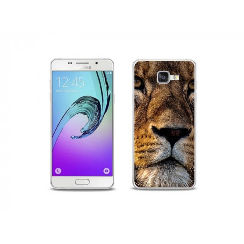 Gelový obal mmCase na mobil Samsung Galaxy A5 (2016) - lev