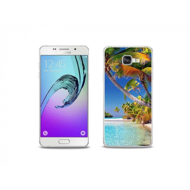 Gelový obal mmCase na mobil Samsung Galaxy A5 (2016) - mořská pláž