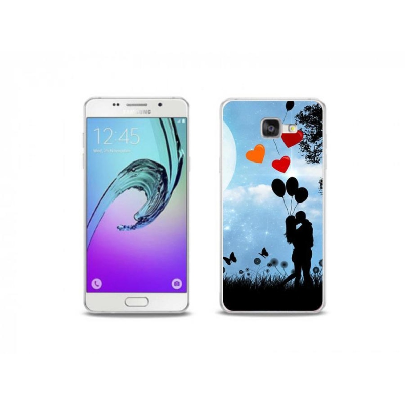 Gelový obal mmCase na mobil Samsung Galaxy A5 (2016) - zamilovaný pár