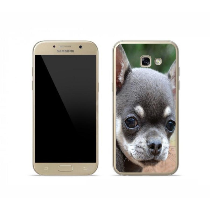 Gelový obal mmCase na mobil Samsung Galaxy A5 (2017) - čivava