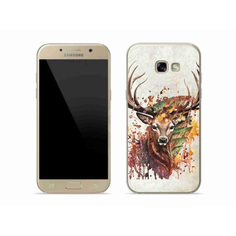Gelový obal mmCase na mobil Samsung Galaxy A5 (2017) - jelen 1