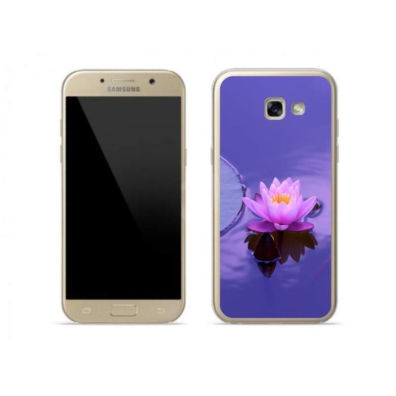 Gelový obal mmCase na mobil Samsung Galaxy A5 (2017) - květ na hladině