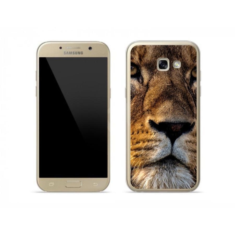 Gelový obal mmCase na mobil Samsung Galaxy A5 (2017) - lev